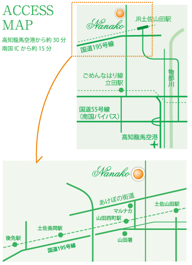 アクセスマップ